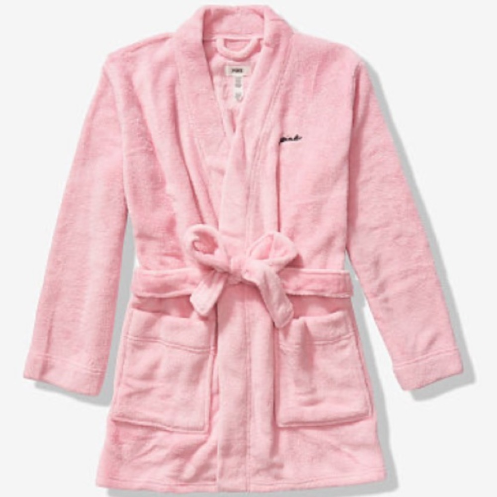NEW VS PINK cozy robe - Picture 2 of 4